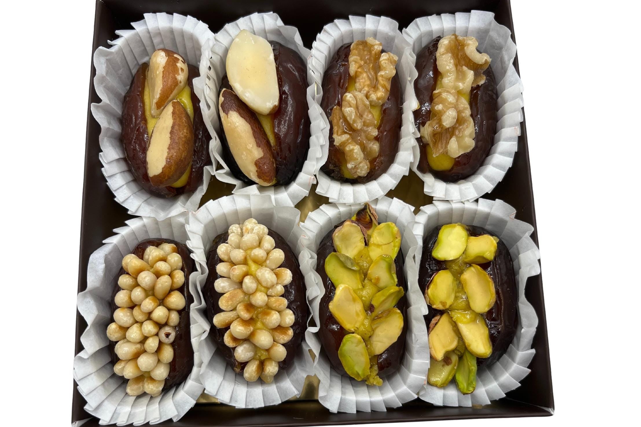 Medjool stuffed dates/ Gift for any occasion/ marzipan filling