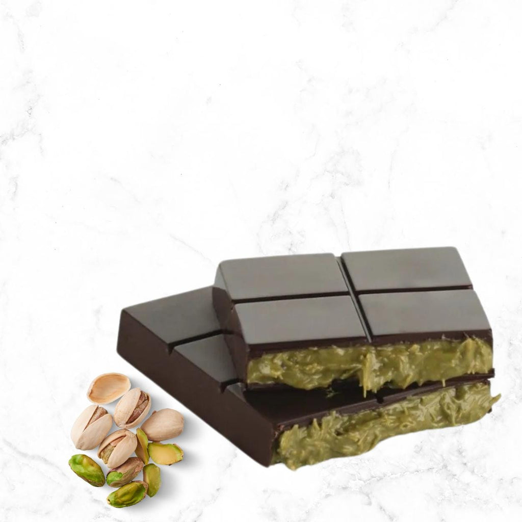 Dubai Chocolate Family Bar: Pistachio Cream & Tahini, Middle Eastern Delight