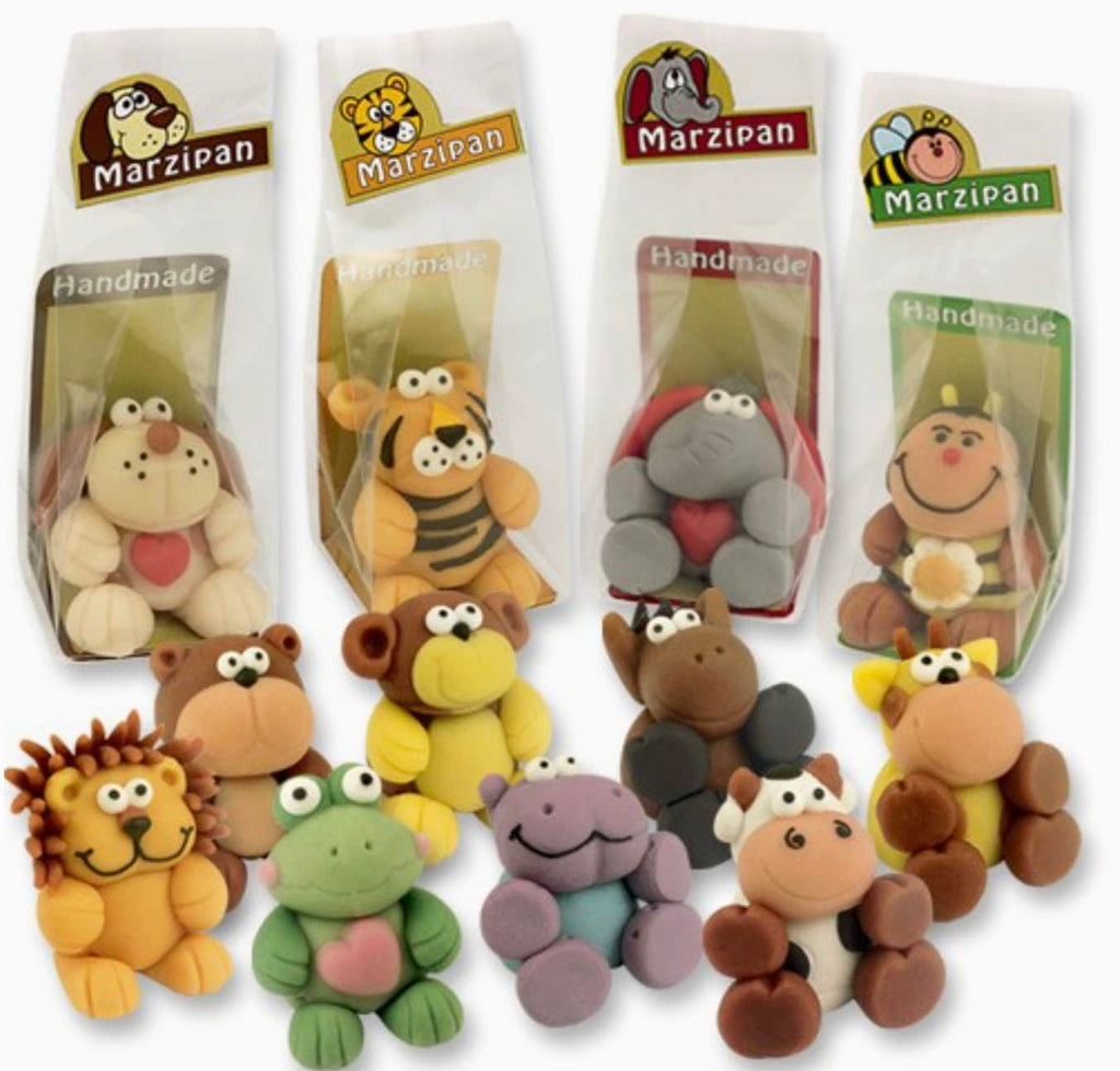 FUN ANIMALS MARZIPAN Cake Topper for Kids  party